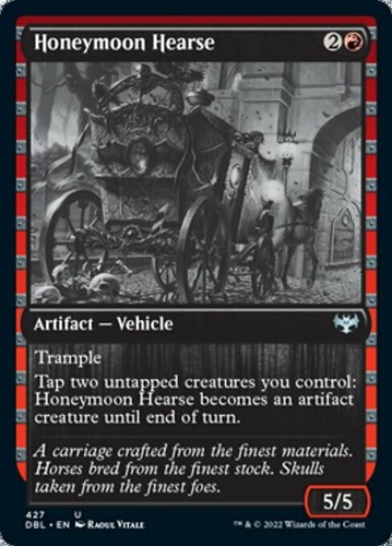 Mtg honeymoon hearse - honeymoon,