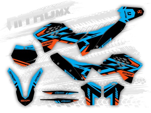 Kit grafica nitromx per ktm - kit, sx