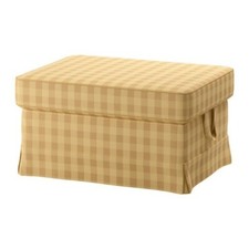Set copripiedi Ikea per poggiapiedi Ektorp in giallo skaftarp 803.398.27