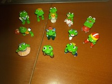 Lotto Collezionabili Ferrero 1993 Rane Kinder Usati Collezione Incompleta Foto