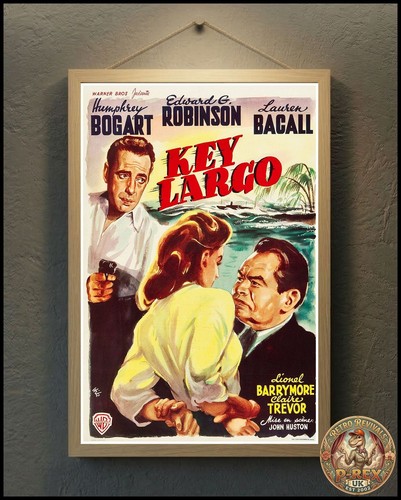 Poster film key largo humphrey - film,