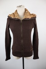 WOOLRICH MAGLIONE MAGLIA LANA DONNA Tg. S WOMAN CASUAL WOOL SWEATER VINTAGE ZIP