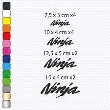 NINJA - 12 Stickers Vinyles