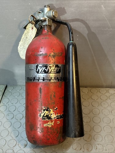 Estintore co2 vintage modello - estintore,