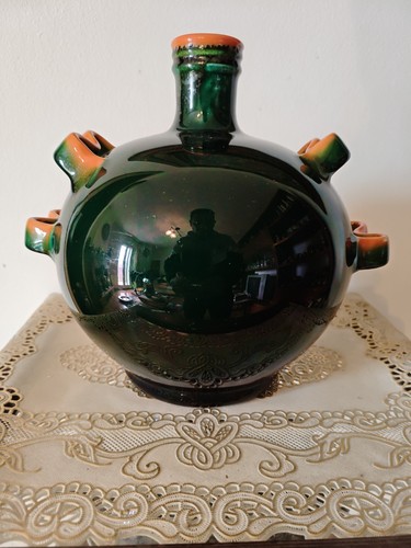 Fiasca ceramica italiana - fiasca,