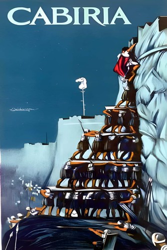 Poster film cabiria - poster, stampa