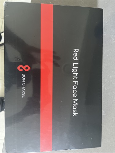 Red light face mask - red,