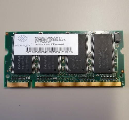 Ram 256mb nt256d64sh8c0gm - ram, nt256d64sh8c0gm-6k