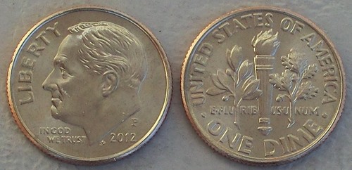 Usa dime cents - usa, 2012
