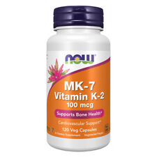 NOW FOODS Vitamin K-2 (MK7), 100mcg  - 120 capsule
