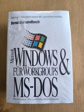 Microsoft Windows per gruppi di lavoro e MS-DOS - versione completa originale mai aperta