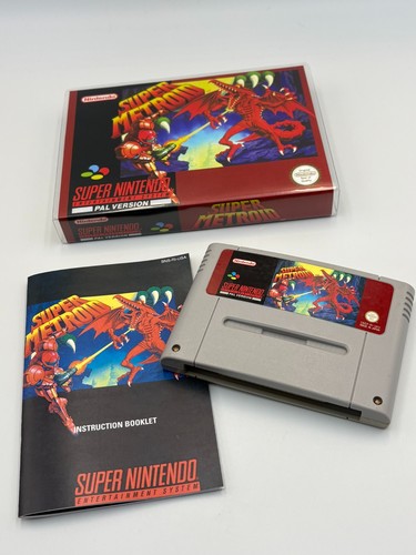 Super metroid snes premium - super,