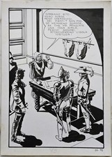 Milo MANARA tavola originale