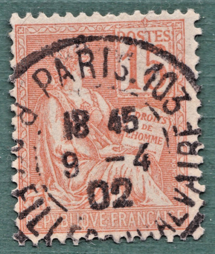 Timbre 1900 mouchon - timbre, 1900-01