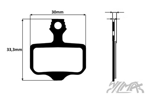 Pastiglie freno disco bici - freno,