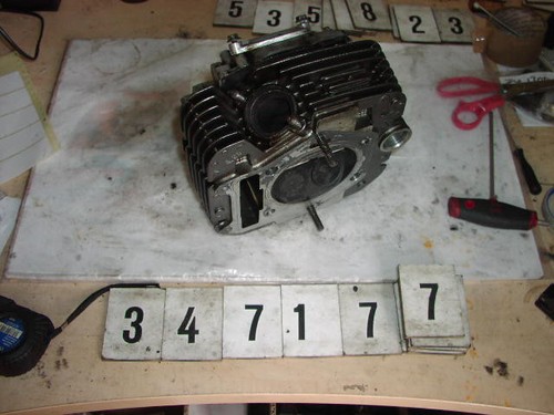 Suzuki dr650 sp45 testa - suzuki, '95