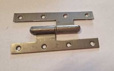 Cerniera Paumelles in Acciaio Lucido mm. 140x70 SX RUFFONI E ZOPPI