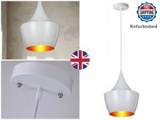 Lampada a sospensione bianca
