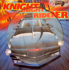 Laser-Cowboys Theme From Knight Rider (Mega Mix) PICTURE DISC NEAR MINT