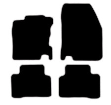 Kit Tappetini Auto per Nissan Qashqai II j11 2013-2024