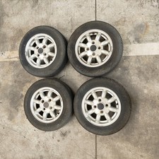 Set 4 Cerchi in lega da 12"  Rover Mini Cooper British Open MPI con Pneumatici  