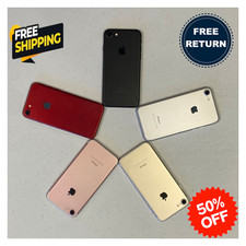 Apple iPhone 7 Unlocked 32GB/128GB - Verizon/T-Mobile - Rose Gold, Black, Red