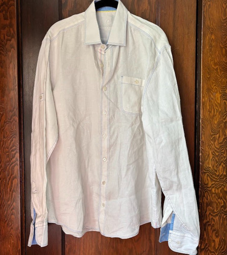 Camicia bugatchi 100 lino - l,