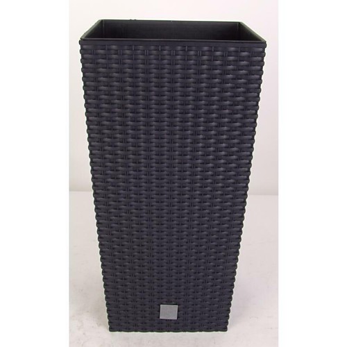 Vaso polyrattan con inserto - polyrattan,