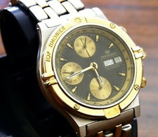 Cronografo Automatico PRYNGEPS Top Timonier Valjoux 7750 Braccialato Day Date