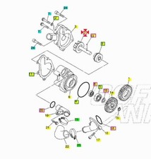 GIRANTE POMPA ACQUA ORIGINALE