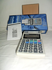 Calcolatrice Scrivente Cs-1188 Scontrino Colore Display Lcd 12 Cifre Batteria