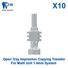 10 DSI dentale vassoio aperto