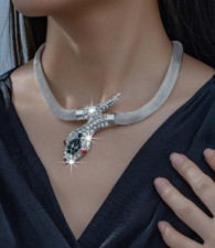 Collana Choker Serpente con