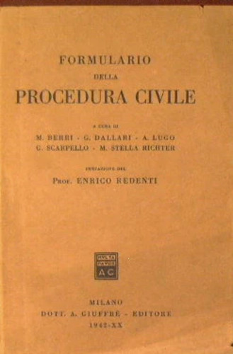 Formulario della procedura