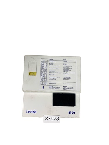 Lenze 8100 inverter - 8100, di