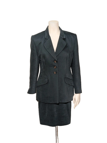 Tailleur vintage verde scuro - tailleur,
