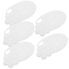 5 Pcs Accessori Pittura Vaschette Plastica Tavolo Per Miscelazione Dei