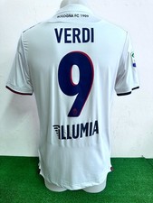 MAGLIA BOLOGNA VERDI MATCH WORN INDOSSATA SHIRT JERSEY CAMISETA 2017/2018 COA