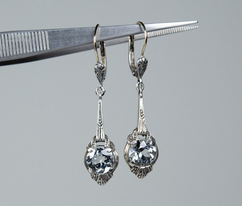 333 oro argento orecchini - 333, oro/argento