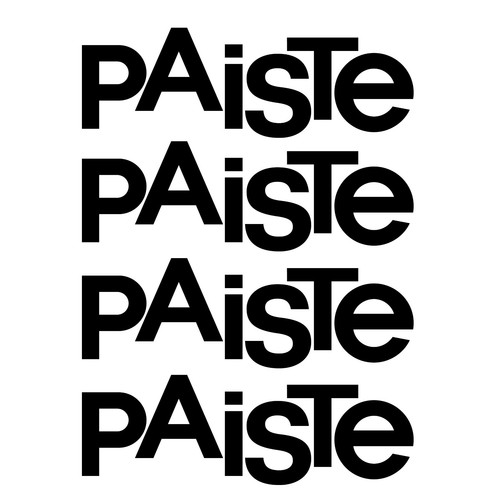 Adesivo paiste cymbals decal - paiste,