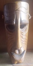 Maschera sarda legno - maschera,