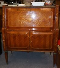 RIBALTINA VINTAGE STILE CARLO X. CON INTARSI- CREDENZA-LIBRERIA