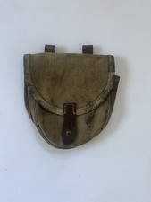 Soviet Ppsh41 Mag Pouch Webbing And Leather Pouch Ppsh 41 Drum Mag Pouch