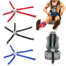 Cinghia di sicurezza interno sedile conducente decorazione per 1/10 RC auto assiale SCX10 Wraith