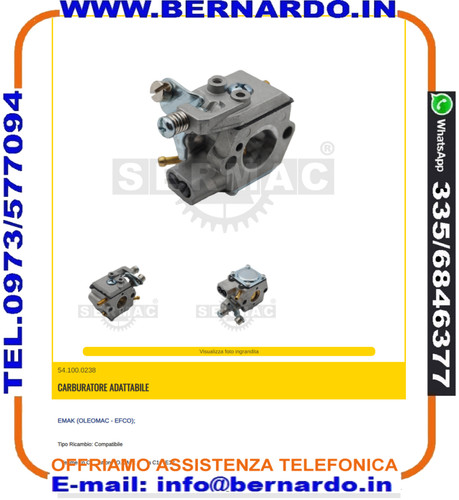 Carburatore adattabile emak - adattabile,