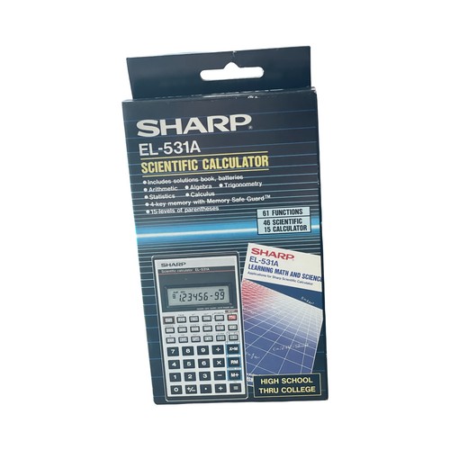 Calcolatrice scientifica sharp - calcolatrice,