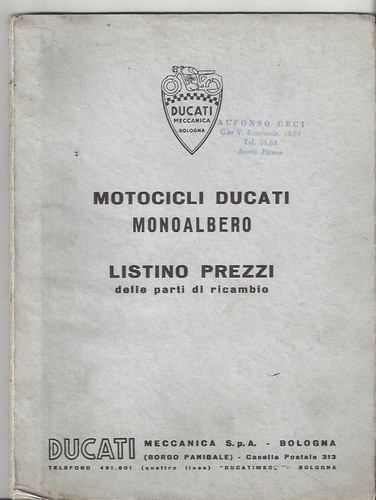 Ducati 160 250 - 350, cc