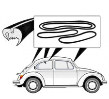 KIT GUARNIZIONI VETRI 4 PEZZI