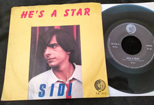 SIDI He's a Star TR 510 Vinile 45 giri ITALO DISCO Mega Rare for Collectors