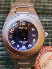 Sector astainless Steel Blue